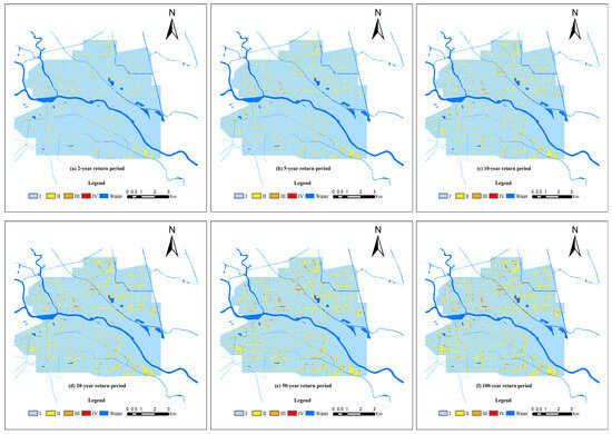Multi-Scenario Urban Waterlogging Risk Assessment Study