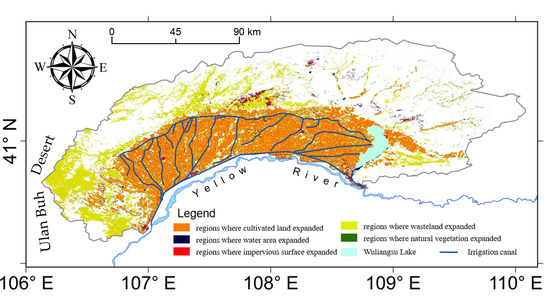 え。 The Impact of the Variation in Land Use and Land Cover on the Lake